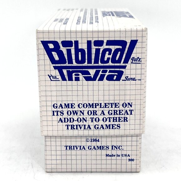 Biblical Trivia Quiz Game Vintage 1984 Old & New Testament 2514 Bible Questions - Picture 8 of 14